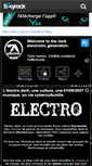 Mobile Screenshot of electro-dark.skyrock.com