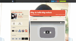 Desktop Screenshot of hello-kitty-melanie.skyrock.com