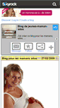 Mobile Screenshot of jeunes-maman-ados.skyrock.com