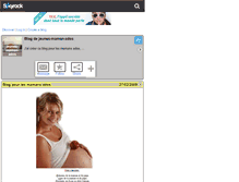 Tablet Screenshot of jeunes-maman-ados.skyrock.com