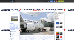 Desktop Screenshot of fly-with-airfrance.skyrock.com