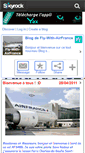 Mobile Screenshot of fly-with-airfrance.skyrock.com