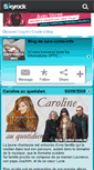 Mobile Screenshot of caro-costa-info.skyrock.com
