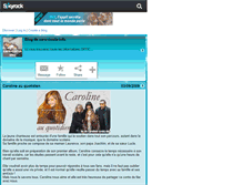 Tablet Screenshot of caro-costa-info.skyrock.com