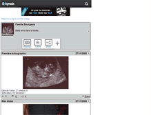 Tablet Screenshot of famillebourgeois.skyrock.com