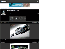Tablet Screenshot of ford-mustang.skyrock.com