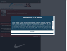 Tablet Screenshot of nike-de-luxe.skyrock.com