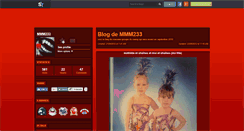 Desktop Screenshot of mmm233.skyrock.com