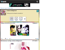 Tablet Screenshot of culture-underground.skyrock.com