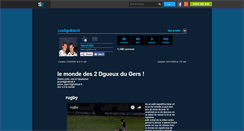 Desktop Screenshot of lesdguedu32.skyrock.com