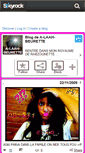 Mobile Screenshot of a-laah-beurette.skyrock.com