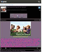 Tablet Screenshot of dylancolesprouse.skyrock.com