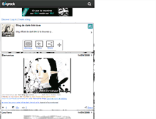 Tablet Screenshot of dark-link-love.skyrock.com