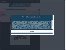 Tablet Screenshot of journalgraphisme.skyrock.com