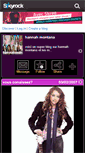 Mobile Screenshot of hannahmontanamew.skyrock.com