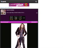 Tablet Screenshot of hannahmontanamew.skyrock.com