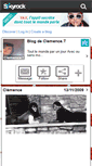 Mobile Screenshot of clemencet.skyrock.com