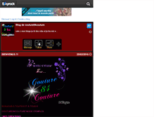 Tablet Screenshot of couture84couture.skyrock.com