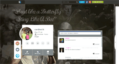 Desktop Screenshot of cardine14.skyrock.com