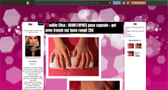 Desktop Screenshot of glamour-beaute-69.skyrock.com