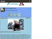 Tablet Screenshot of hitsugayaxhinamori.skyrock.com