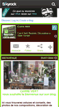 Mobile Screenshot of fleuriste-carre-vert.skyrock.com