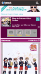 Mobile Screenshot of gakuen-alice-fiction.skyrock.com