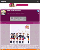 Tablet Screenshot of gakuen-alice-fiction.skyrock.com