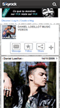 Mobile Screenshot of danieloeillot.skyrock.com