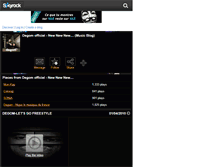 Tablet Screenshot of degom.skyrock.com