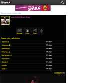 Tablet Screenshot of gagasong.skyrock.com