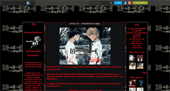 Desktop Screenshot of death-note-passion.skyrock.com