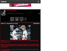 Tablet Screenshot of death-note-passion.skyrock.com