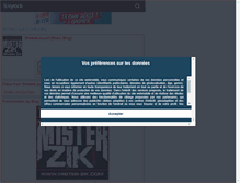 Tablet Screenshot of misteer-zik.skyrock.com