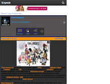 Tablet Screenshot of final-fantasy-ix.skyrock.com