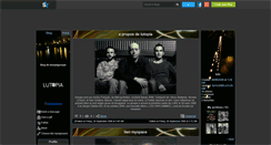 Desktop Screenshot of lutopiagroupe.skyrock.com