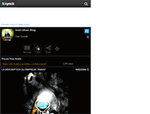 Tablet Screenshot of ana2s-91rap.skyrock.com