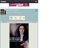 Tablet Screenshot of bella-est-une-louve.skyrock.com