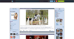 Desktop Screenshot of carinehaddadou.skyrock.com