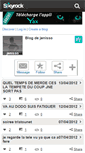 Mobile Screenshot of jenisso.skyrock.com
