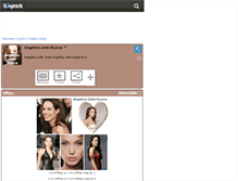 Tablet Screenshot of angelina-jolie-source.skyrock.com