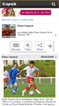 Mobile Screenshot of edenhazard.skyrock.com