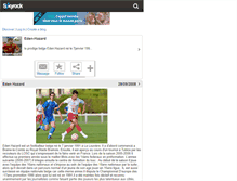 Tablet Screenshot of edenhazard.skyrock.com