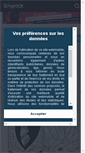 Mobile Screenshot of journal-of-gohan.skyrock.com