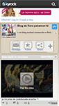 Mobile Screenshot of flora-pokemon12.skyrock.com