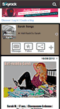 Mobile Screenshot of hell-rashou-sarah.skyrock.com