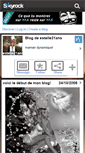 Mobile Screenshot of estelle21ans.skyrock.com
