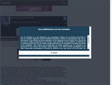Tablet Screenshot of michaeljackson-f.skyrock.com