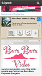 Mobile Screenshot of boraboravideo.skyrock.com