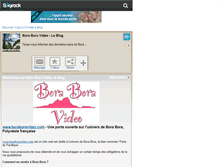 Tablet Screenshot of boraboravideo.skyrock.com